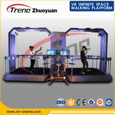 Công viên giải trí 9D Virtual Reality Simulator Với nền tảng Đi bộ siêu ảo