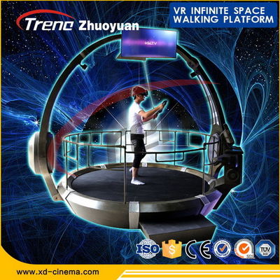 Trong nhà nhiều chiều Virtual Reality Gaming Treadmill Đối với Trung tâm Mua sắm