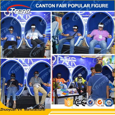 Funny Games Virtual Reality Equipment , 9d Action Cinema Electric Servo System