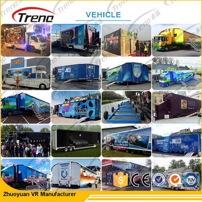 Hiệu ứng Đặc biệt 5d Cinema Virtual Reality Driving Simulator Đối với Công viên Theme