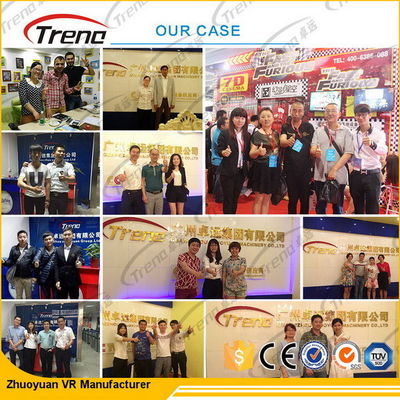 Hiệu ứng Đặc biệt 5d Cinema Virtual Reality Driving Simulator Đối với Công viên Theme