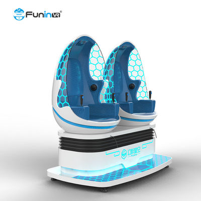 Ghế chuyển động trứng 1.2KW 9D VR 360 độ cho công viên giải trí