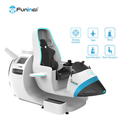 Buồng lái mô phỏng chuyến bay 360 độ 9D VR cho sân bay VR Shop