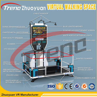 VR Nền tảng Không gian vô tận thực hiện Nền tảng Đi bộ 360 ° dành cho Trung tâm Mua sắm