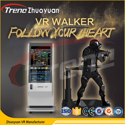 Trò chơi tương tác Virtual Reality Đi bộ Treadmill Simulator Đối với Shopping Mall