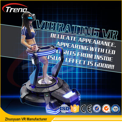 Roller Coaster rung chuyển động VR mũ bảo hiểm giả lập trong trung tâm mua sắm