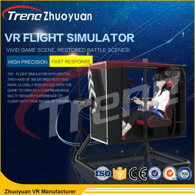Siêu thị thực tế ảo Flight Simulator Game Một cầu thủ 50 Inch Kích thước màn hình