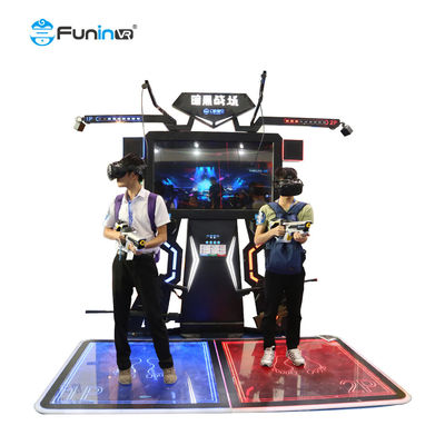 PC Stand Up Flight VR Simulator với Joystick điều khiển Theme bắn súng quân sự