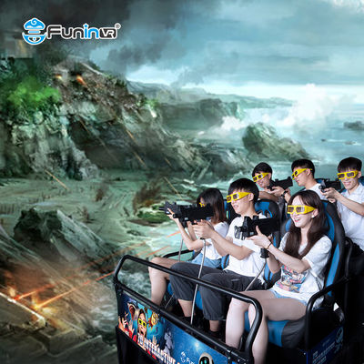 Công viên giải trí thương mại trong nhà 3D Freedom Movie Theater với hiệu ứng đặc biệt khói