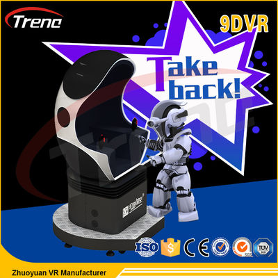 Trải nghiệm bất thường Video Game 9D VR Cinema Simulator xoay 360 độ