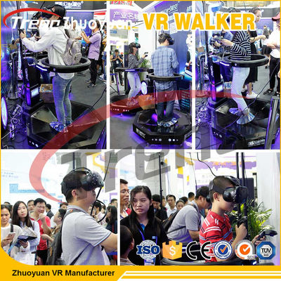 800 Watt Shooting Battle Game 9D VR Máy chạy bộ chạy ảo VR Walker Simulator