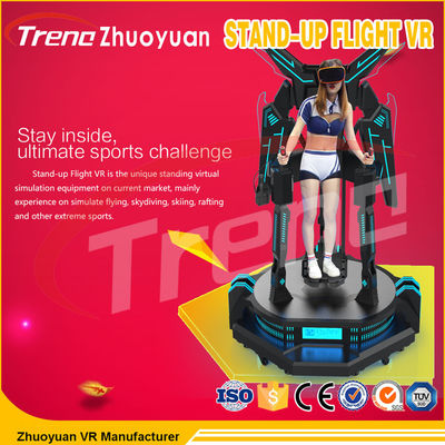 0.5KW Máy nghe nhạc duy nhất Flight Motion 9D Cinema Simulator tại trung tâm mua sắm