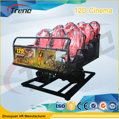 2DOF / 6DOF Nền tảng Rides Roller Coast 5D Thiết bị Điện ảnh VR Driving Simulator