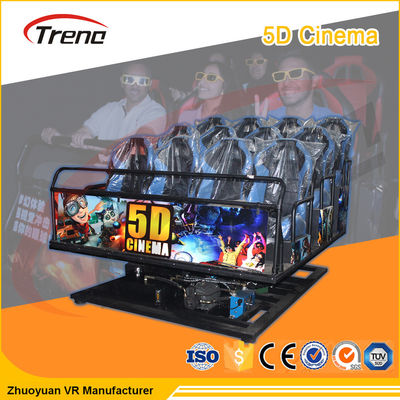 2DOF / 6DOF Nền tảng Rides Roller Coast 5D Thiết bị Điện ảnh VR Driving Simulator
