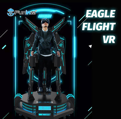 0.8kw Stand Up Flight VR Simulator Ultimate Platform Tốc độ chuyển động cao