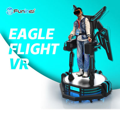 0.8kw Stand Up Flight VR Simulator Ultimate Platform Tốc độ chuyển động cao