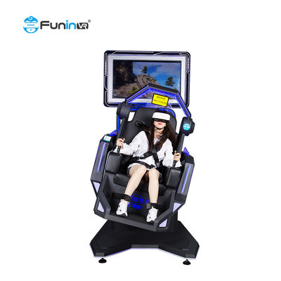 Fiberglass 9D VR Simulator 360 độ hiệu ứng hình ảnh với nền tảng chuyển động
