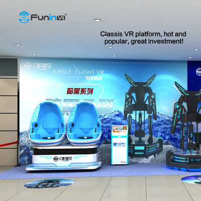 Chủ đề cực đoan năng động AC220V 9D VR ghế cho các khu vực thương mại