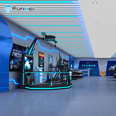 Trò chơi đa người chơi 9D Walker Shooting Simulator với nền tảng chuyển động 6DOF