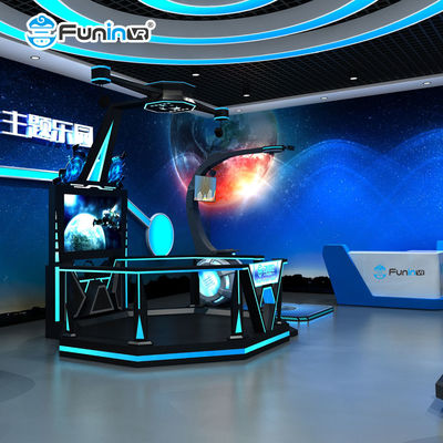 Trò chơi đa người chơi 9D Walker Shooting Simulator với nền tảng chuyển động 6DOF