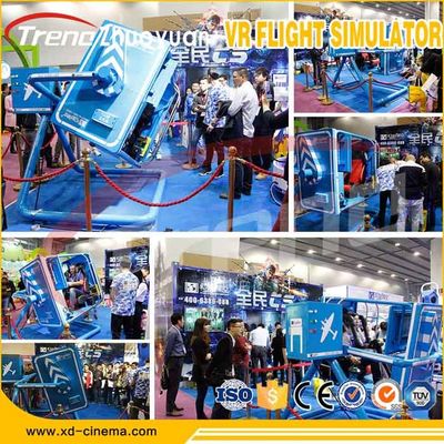 Siêu thị thực tế ảo Flight Simulator Game Một cầu thủ 50 Inch Kích thước màn hình
