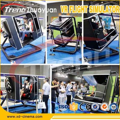 Siêu thị thực tế ảo Flight Simulator Game Một cầu thủ 50 Inch Kích thước màn hình