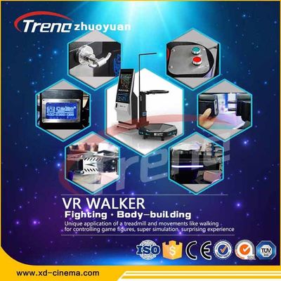 Thiết bị công nghệ giải trí Treadmill thực tế 9D Thiết bị Thể thao Với Hiệu ứng Thể dục