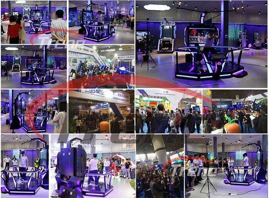 HTC Vive ảo thực tế không gian đi bộ màu đen Trò chơi bắn súng 9D rạp chiếu phim hành động