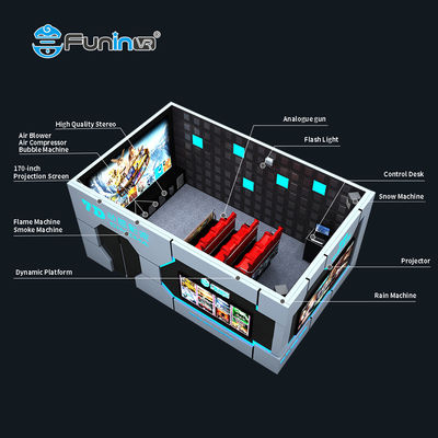 Màn hình loại 5D Nhà hát phim cho Trampoline Park Hệ thống điện
