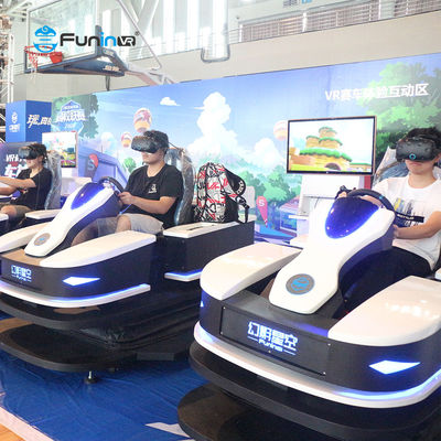 9D Racing VR Simulator với Simulator xe máy cho thương mại