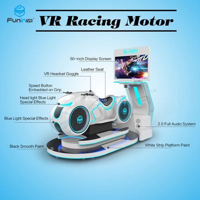 Trung tâm mua sắm 9D VR Simulator Xe lái xe Racing Vr Simulator Game Machine
