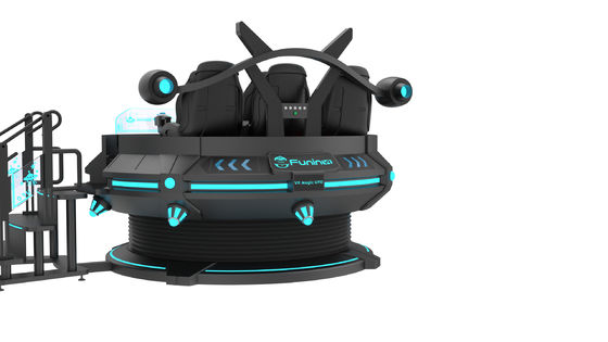 Giải trí 55 inch màn hình 9D VR ghế AC220V 5 chỗ ngồi