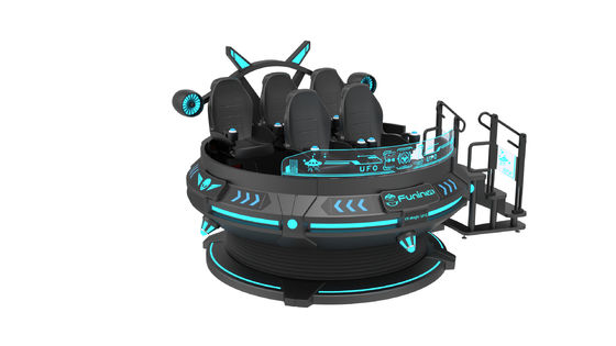 Giải trí 55 inch màn hình 9D VR ghế AC220V 5 chỗ ngồi