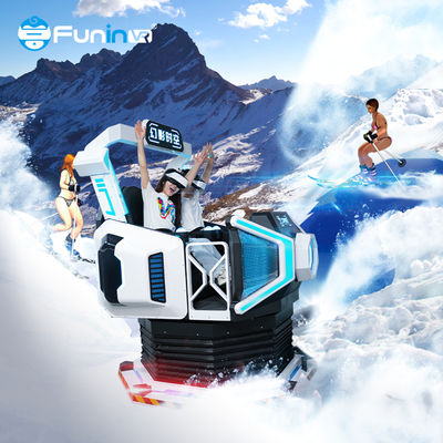 Khu vui chơi ảo với thiết bị công viên giải trí VR hiện đại và trò chơi 9D