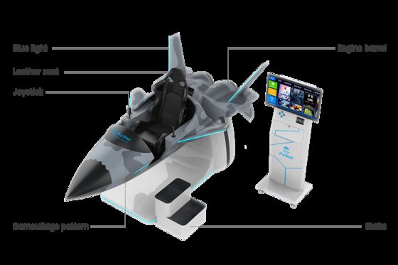 Điện ảnh thực tế ảo 9D với kính Deeppoon E3 VR 3123x1708x1739mm