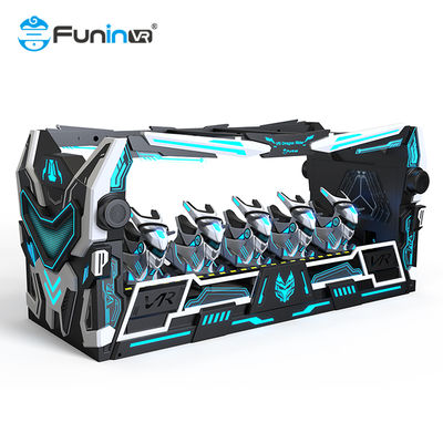 Giải trí VR Công viên giải trí với hiệu ứng quét chân và màn hình 3D