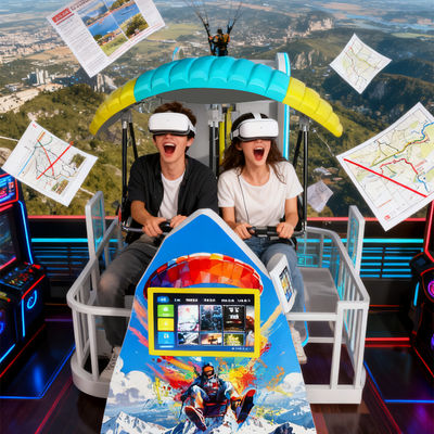 Bán chạy mô phỏng thực tế ảo 9D VR Skydive Trải nghiệm đắm chìm VR Arcade công viên chủ đề Cung cấp nhiều nội dung giải trí tương tác hấp dẫn