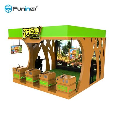 Máy mô phỏng thực tế ảo 1000W 9D / Máy bắn súng 3D 2D thú vị