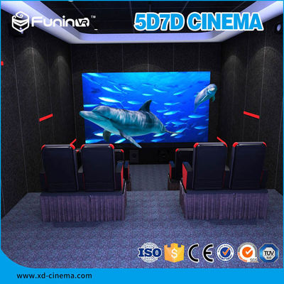 Simulator 7d Rạp chiếu phim 70 CÁI 5D Phim Công viên giải trí Bắn súng
