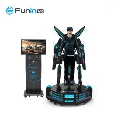 1260 * 1260 * 2450mm 9D VR Eagle Flight Cinema Simulator 2.0kw + 200 Kg VR 360 Máy trò chơi bay cho công viên giải trí