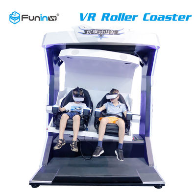 Dynamic 9D VR Simulator VR Tàu lượn siêu tốc Trò chơi VR tuyệt vời