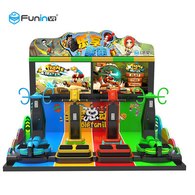 Thú vị tương tác trẻ em Parkour 9D VR Simulator cho công viên giải trí