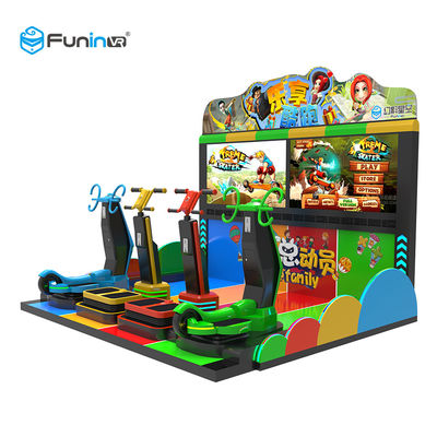 Thú vị tương tác trẻ em Parkour 9D VR Simulator cho công viên giải trí