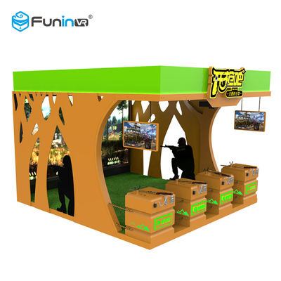 9D Trò chơi bắn súng thực tế ảo giả lập Crazy Hunter Game Machine