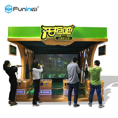 9D Trò chơi bắn súng thực tế ảo giả lập Crazy Hunter Game Machine