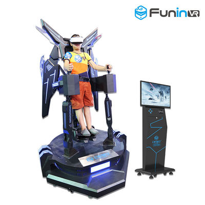 Eagle Flight VR 9D Game Simulator Rides dành cho người lớn dành cho công viên giải trí Màu đen