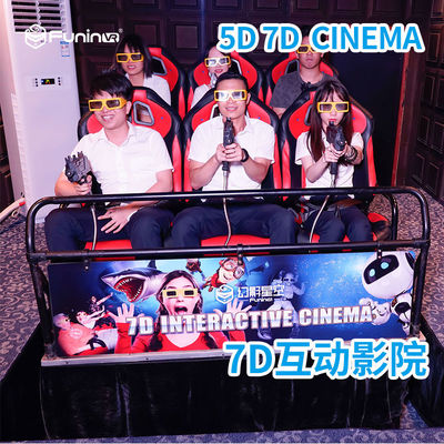 Thiết bị giải trí và thể thao 12 chỗ 5D 7D Simulator