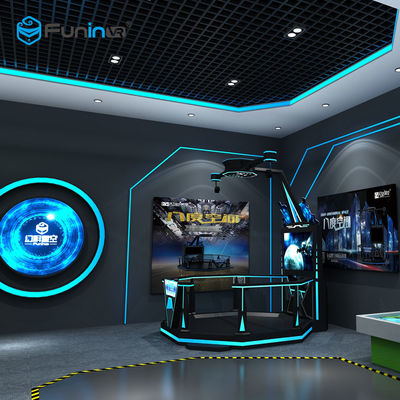 1 Player 9D VR Simulator Walk Platform Trò chơi bắn súng để giải trí