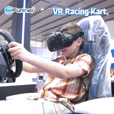 220 chiếc Kids / Children 9D VR Simulator VR Racing Karting Car 360 độ