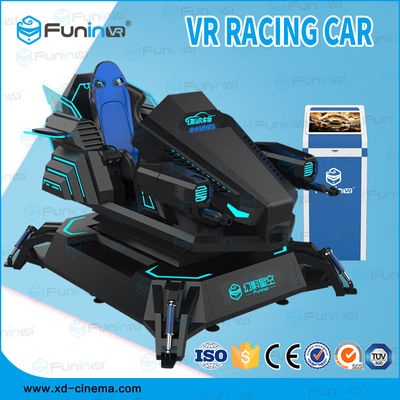 Công viên giải trí 9D VR Driving Simulator Car Racing Game Machine 3 Dof 1 Player